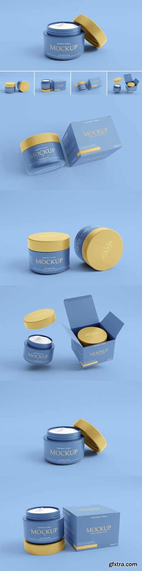 Cosmetic Cream Mockups