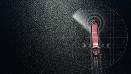 Videohive - Cargo ship with radar and antenna signal-aerial - 31980760 - 31980760