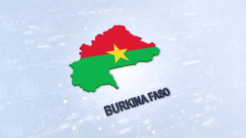 Videohive - Burkina Faso Map - 40391719 - 40391719