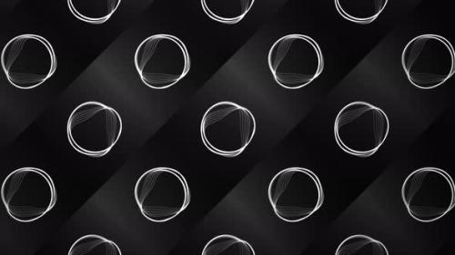 Videohive - Hypnotic Background with Vibrating Rings - 42004929 - 42004929