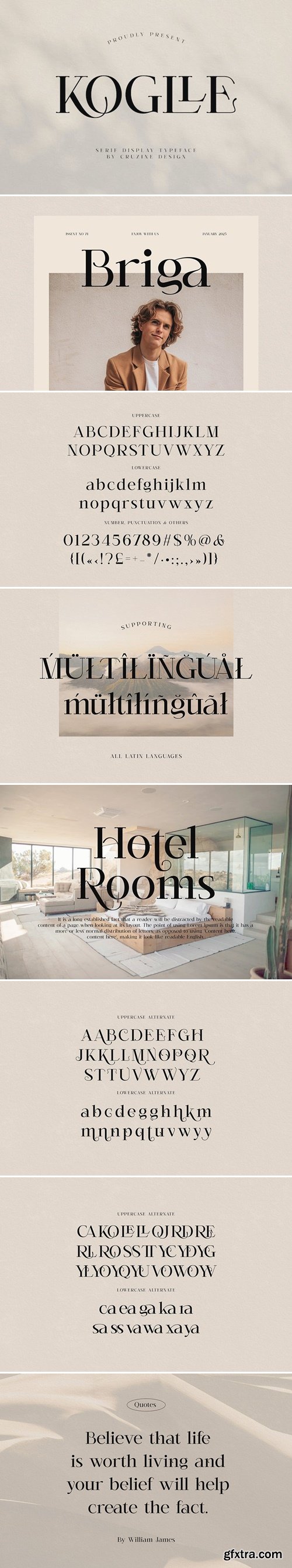 Koglle Elegant Serif Font