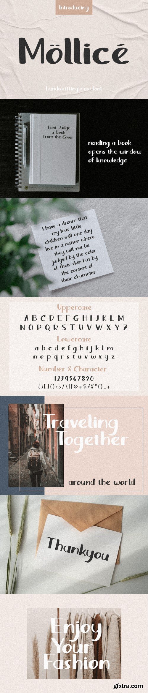 Mollice Handwritting Font