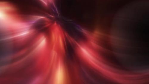 Videohive - a blurry image of a red and orange swirl and white strands in center - 43100518 - 43100518