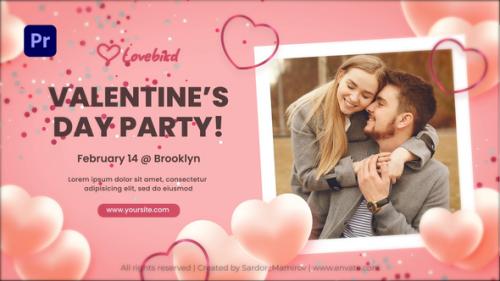 Videohive - Valentines Day Intro MOGRT - 43136336 - 43136336