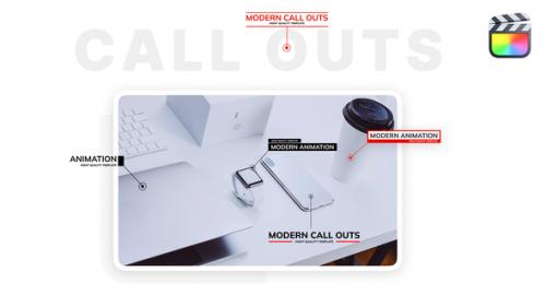 Videohive - Call Outs | Final Cut Pro X - 43160513 - 43160513