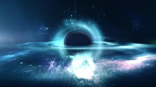 Videohive - Abstract Rotating Futuristic Mystical Quarks Antimatter Molecule Loop - 43150044 - 43150044