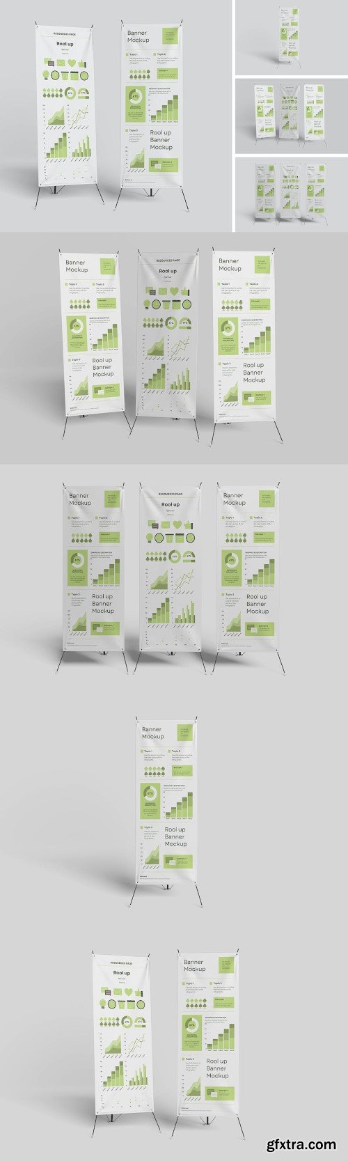 Rool up Banner Mockup