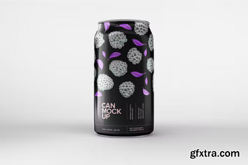 Soda Can Mockup