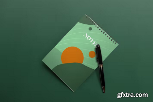 Spiral Notebook Mockup