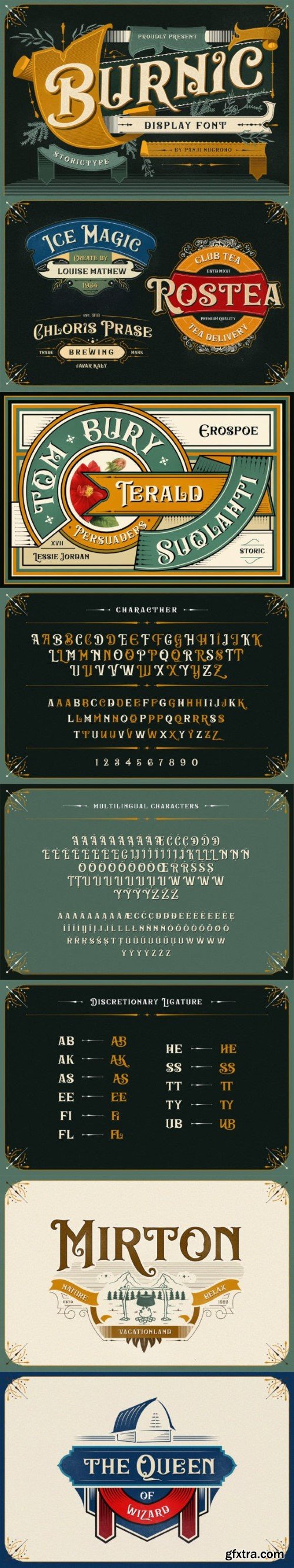 Burnic Font