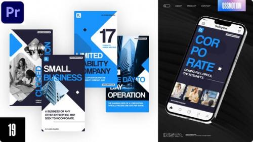 Videohive - Clean Corporate Instagram Stories For Premiere Pro - 43128532 - 43128532