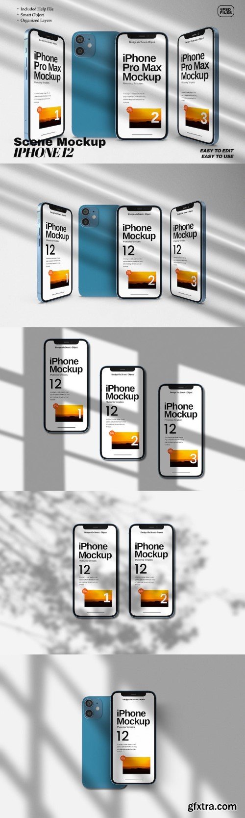 Scene iPhone 12 Mockup