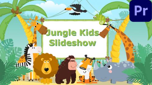 Videohive - Jungle Kids Slideshow MOGRT - 43145386 - 43145386