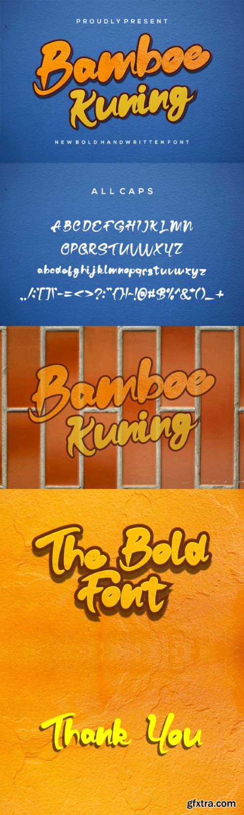 Bamboe Kuning Font