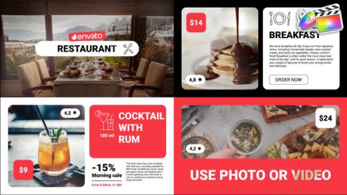 Videohive - Modern Restaurant Food Menu for FCPX - 43176219 - 43176219