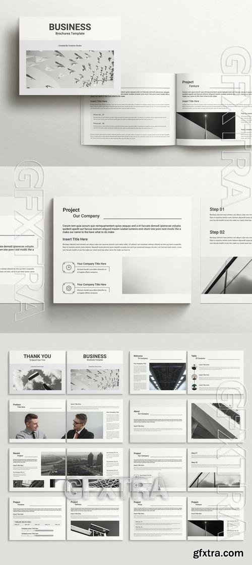 Business Brochure - Landscape 524349257