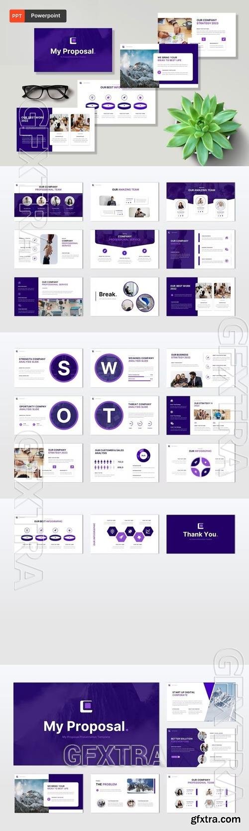 My Proposal Powerpoint Presentation Template 3X4VURR