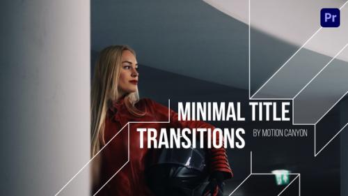 Videohive - Minimal Title Transitions - 43164859 - 43164859