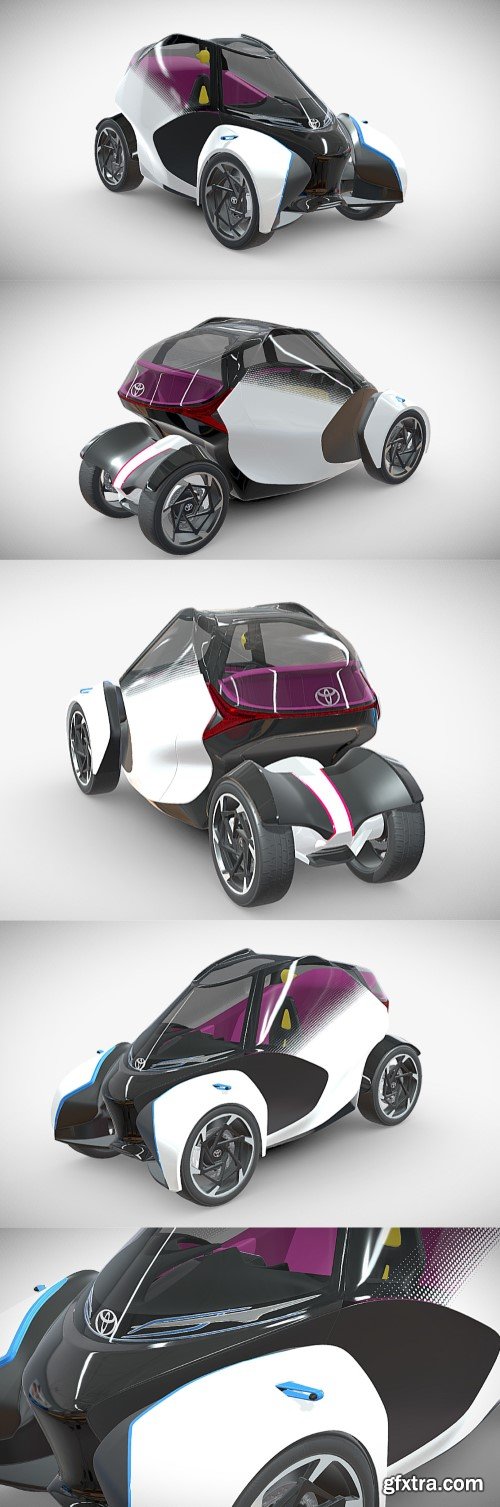 Toyota i-tril 3D Model