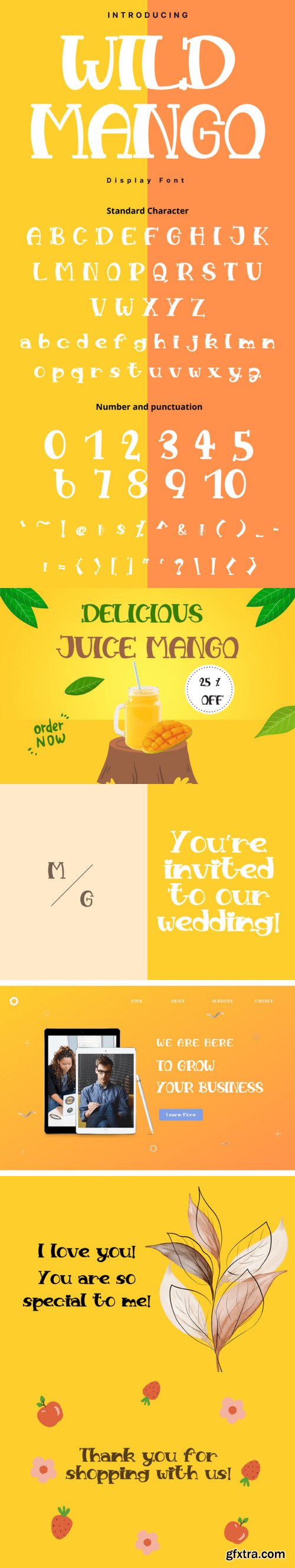 Wild Mango Font