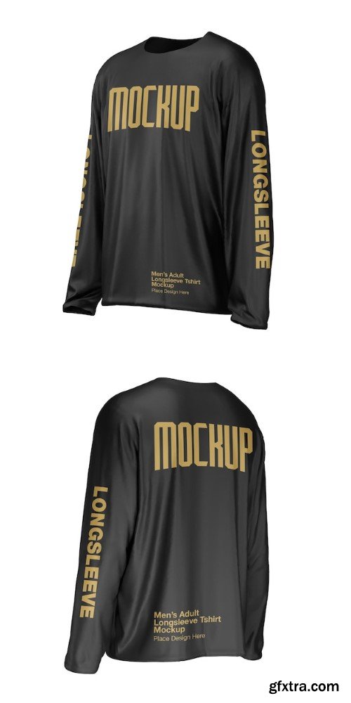 Longsleeve tshirt mockup