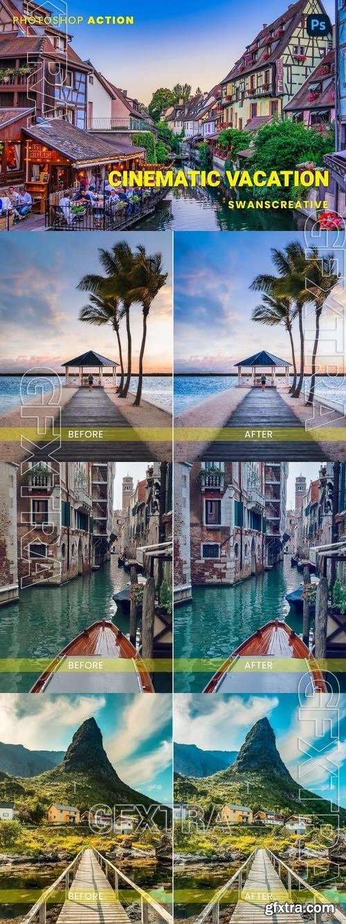 Cinematic Vacation Photoshop Action FEKTWN3