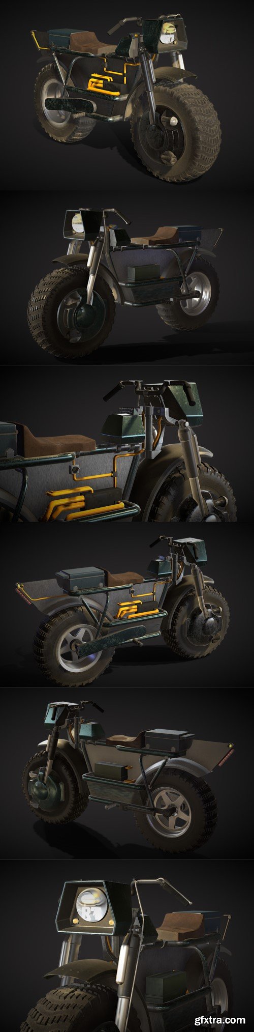 R7 Motorcycle 3D model