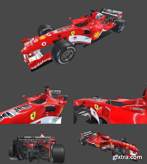 Ferrari 248 F1 3D model