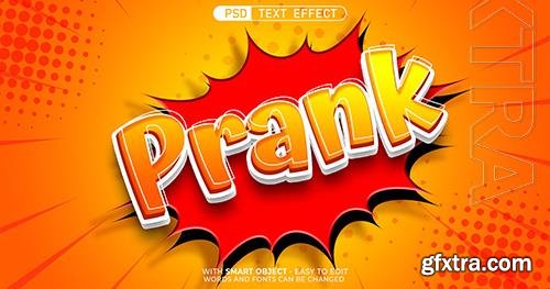 PSD prank with editable 3d style text effect