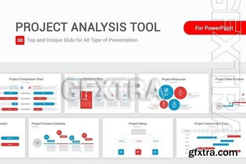 Project Analysis Tool Template PowerPoint Template WF5RWWG