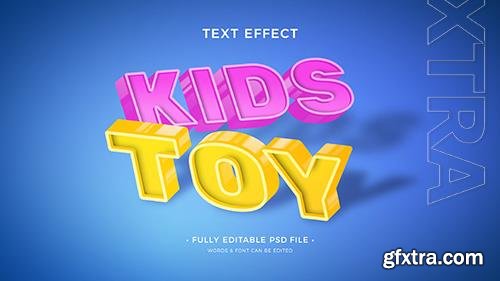 PSD toy text effect