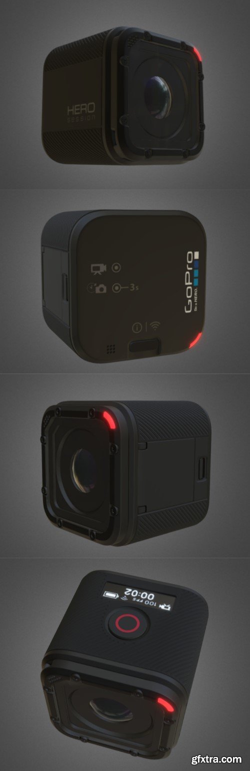 GoPro HERO Session 3D model