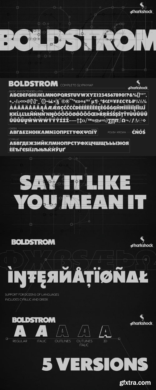 Boldstrom Font Family