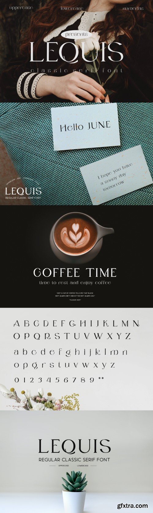 Lequis - Classic Serif Font