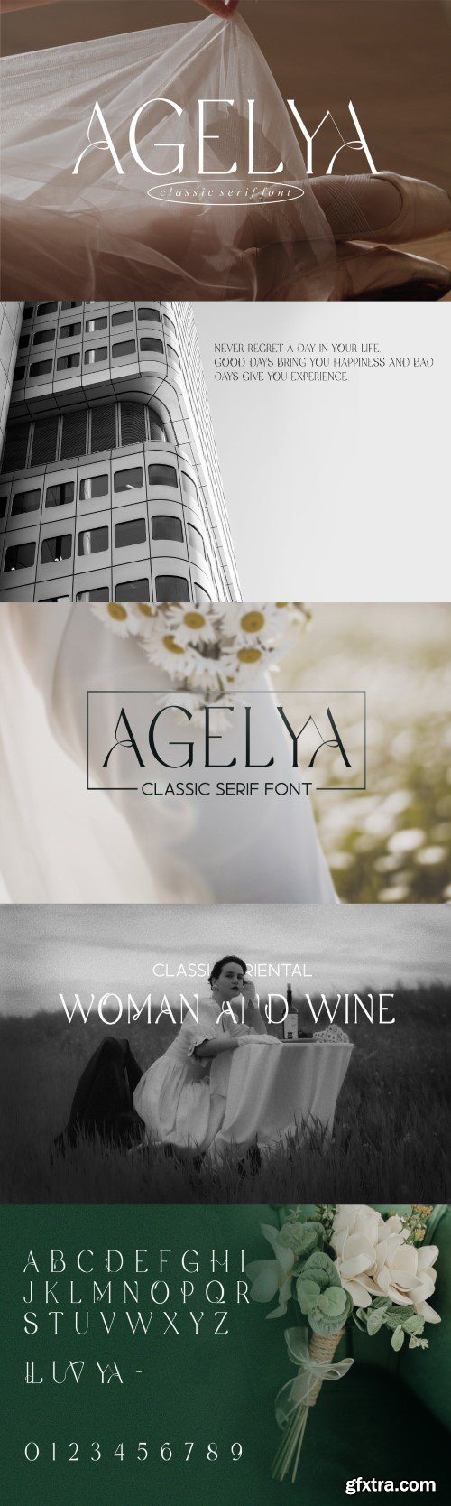 Agelya - Classic Serif Font