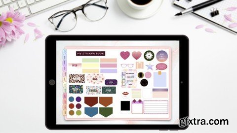 Passive Income: Create Stickers For Digital Planners To Sell