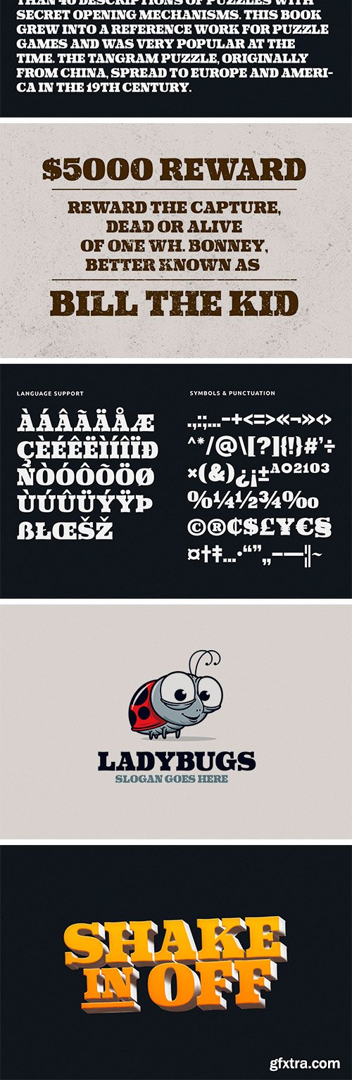 Klipan Black Typeface