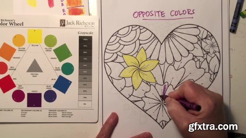 Color Workshop-Color Theory, Palettes, Mixing +Video Class & Supply Kit