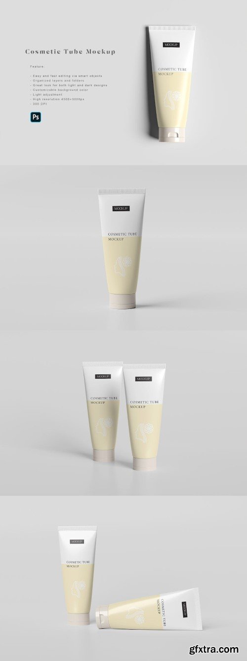 Cosmetic Tube Mockup