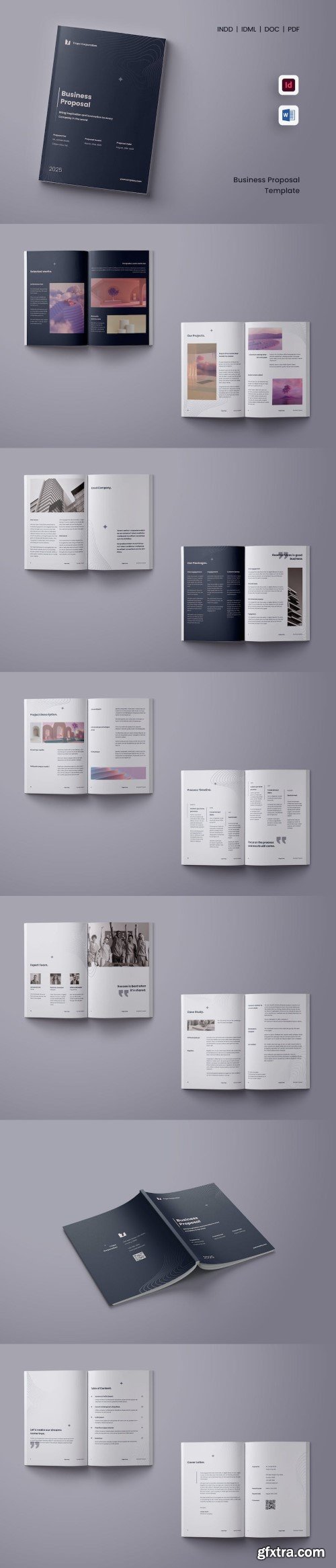 Minimalist Word Business Proposal | Tropo