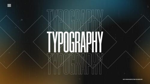 MotionArray - Typography Intro - 1330739