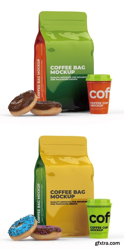 Coffee Pack mockup