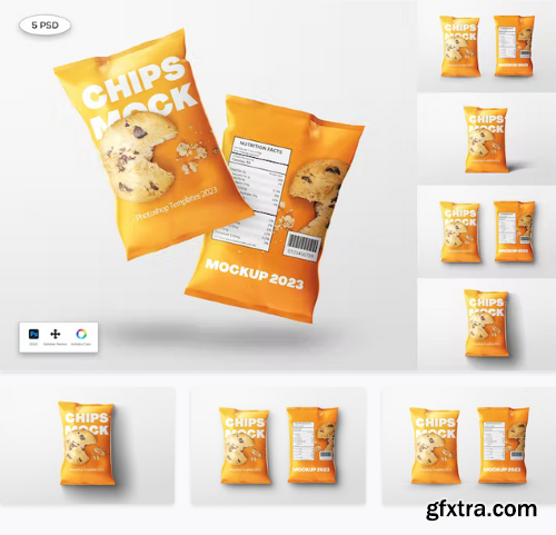 Chips Bag Mockup