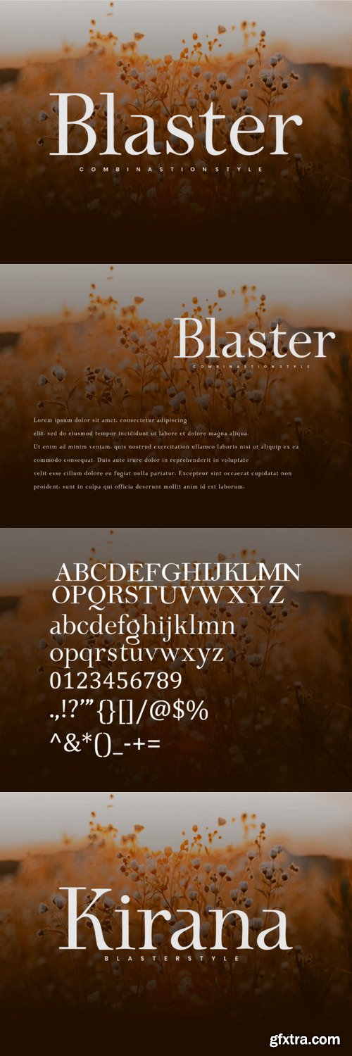 Blaster Font