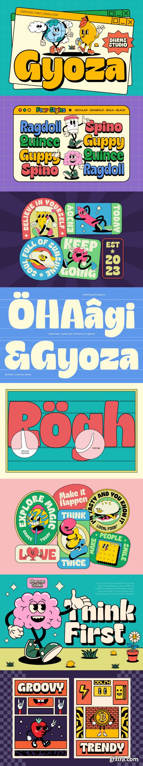 Gyoza Font