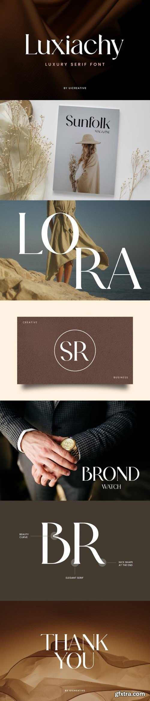 Luxiachy Luxury Serif Font