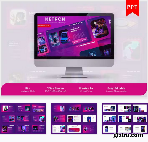 NETRON PowerPoint Presentation Template