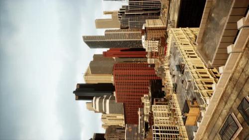 Videohive - Vertical Manhattan View From the Roof - 43263878 - 43263878