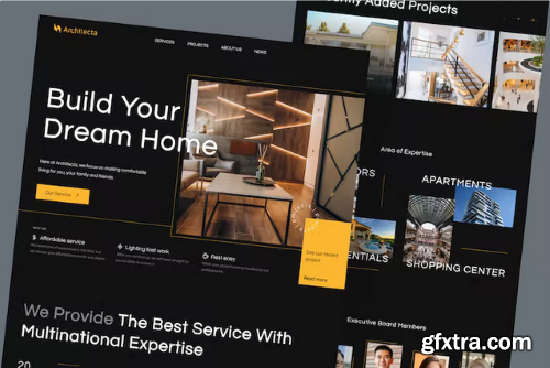 Architecta - Architect Landing Page