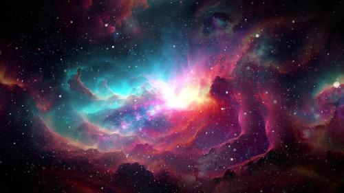 Videohive - 03 Nebula Galaxy Loop 4K - 43264124 - 43264124